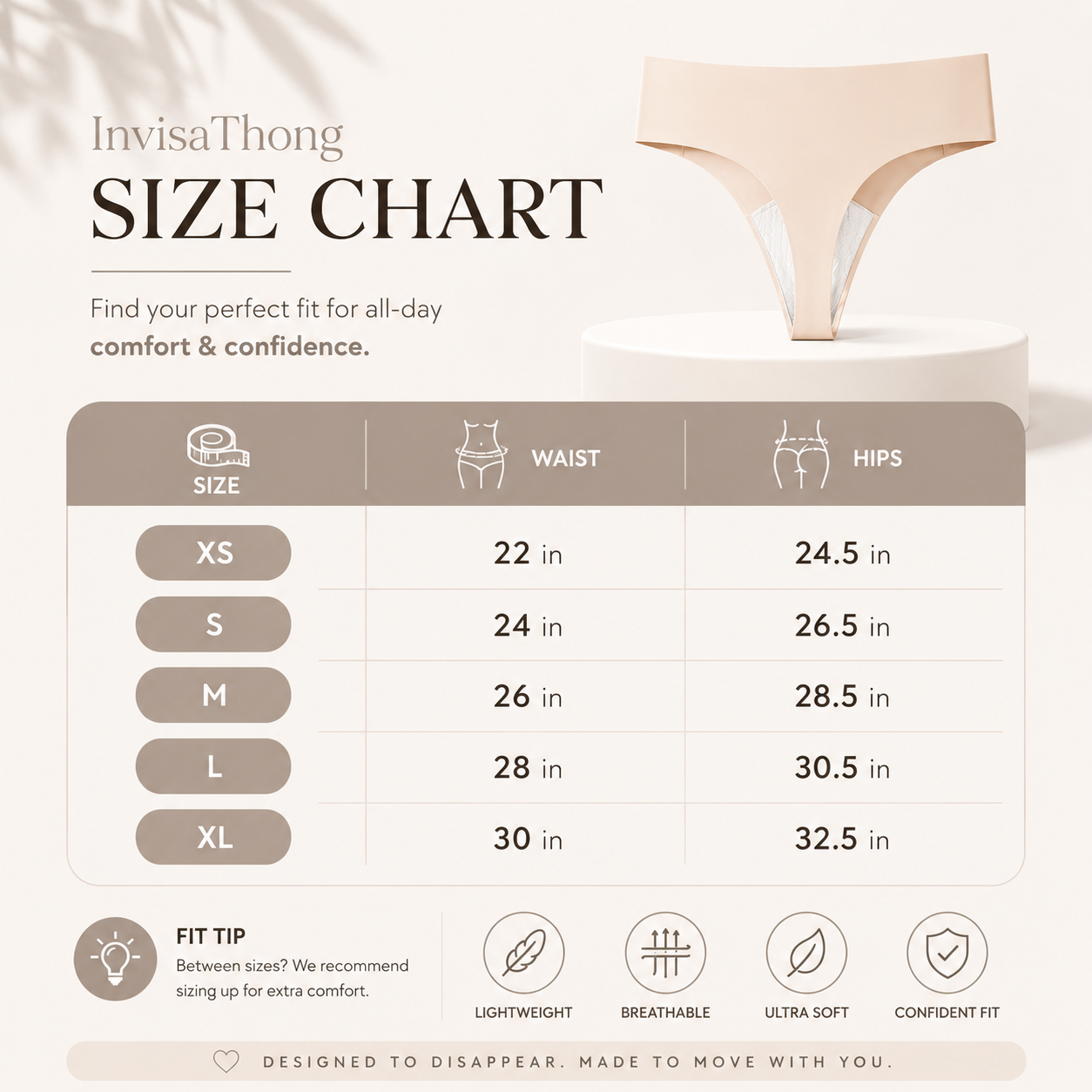 InvisiThong Seamless High Rise